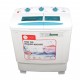AFRA Japan Washing Machine-Top Load, 110-220V, Twin Tub, Semi-Automatic, Freestanding, Compact Design, Durable Plastic Housing, G-MARK, ESMA, ROHS, and CB Certified, 2 Years Warranty.