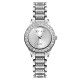 AFRA Shein Lady’s Watch, Silver Metal Alloy Case, Silver Dial, Silver Bracelet Strap, Water Resistant 30m