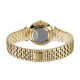 AFRA Ballare Ladies Watch, Gold Case, White Dial, Gold Bracelet