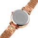 AFRA Keren Lady’s Watch, Rose Gold Metal Alloy Case, Rose Gold Bracelet Strap, Water Resistant 30m