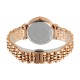 AFRA Keren Lady’s Watch, Rose Gold Metal Alloy Case, Rose Gold Bracelet Strap, Water Resistant 30m