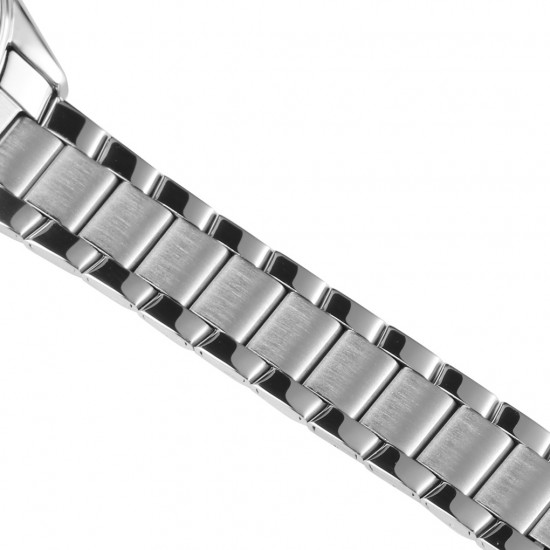 AFRA Celeste Lady’s Watch, Silver Metal Alloy Case, Silver Dial, Silver Bracelet Strap, Water Resistant 30m