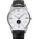AFRA Moment Gentleman’s Watch, Japanese Design, Silver Metal Case, White Dial, Water Resistant 30m
